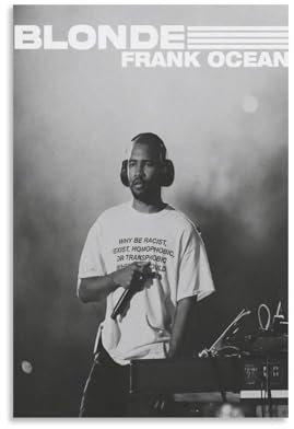 OHVVGN Poster, Motiv: Frank Ocean Blond (4), dekoratives Leinwandposter, ästhetischer Poster, Wandkunst, Dekor-Poster, 30 x 45 cm, ungerahmt, 4 Stück