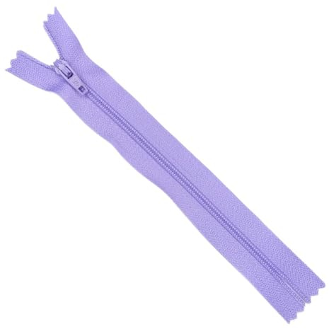 12 Inch 30cm Zip No3 456D, 0164 Lilac Lavender, 2