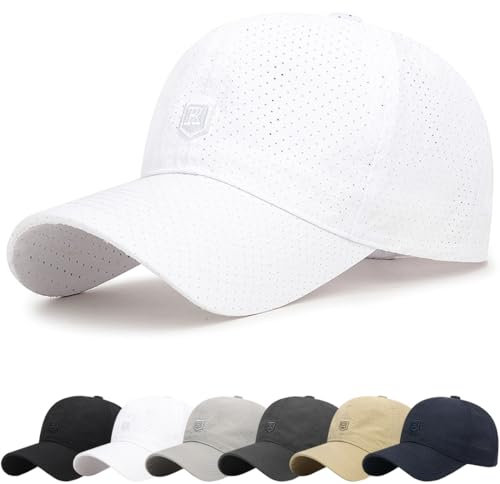 Berretto Cappello da Cappellino Unisex Cotone Cappelli da Baseball Unisex Regolabile Berretto con Visiera Casuale Sport cap per Ciclismo Snapback Cappelli Golf Pesca Tennis Corsa