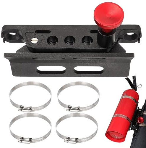 Estintore Per Auto Con Montaggio - Di Montaggio Regolabile E Resistente - Accessorio Automobilistico Per Pontone Barche Rimorchio