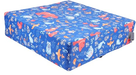 GALPADA Hochstuhl Kissens mit Abnehmbarem Cartoon-stuhl-boosterkissen Wasserdichtem Polyester Formstabil für Junge Mädchen zum Füttern Malen und Spielen für Restaurant und Reisen