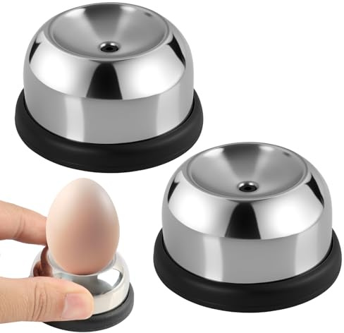 2Pcs Eierpiekser Eierstecher Eipicker in Acciaio Inossidabile, Pungidito per Uova per Cucina, Utensile da Cucina Professionale, Lavabile in Lavastoviglie, Sicuro per Casa e Ristorazione