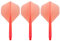 Condor Zero Stress Flight System | Standard Size | Dart Flights | Multiple Sizes | Multiple Colours (Clear Red, Medium)