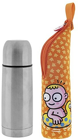 Laken - Termo líquido, Inox y Funda de Neopreno, 500 ml Katuki Saguyaki Epatado