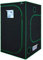 GA Grow Tent 120x120x200CM(48''x48''x80'') Reflective Mylar Hydroponic Grow Tent with Observation Window, Hanging Tool Bag and Waterproof Floor Tray for Indoor Plant Growing 4'x4'