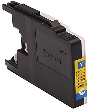 Alternativ Tintenpatrone für Brother LC-1220Y LC-1240Y LC-1280XL Gelb für DCP-J525W DCP-J725DW DCP-J925DW MFC-J430W MFC-J625DW MFC-J825DW MFC-J835DW MFC-J5910DW MFC-J6510DW MFC-J6710DW von ABC