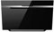 ELICA MAJESTIC NO DRIP BL/A/90 PRF0147732 - Cappa aspirante da parete, in acciaio inox, colore: nero