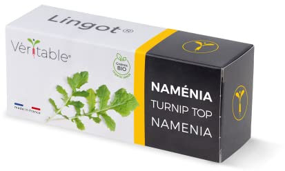Lingot® Nabo BIO - Compatible con Huerto di Interior Véritable® y Exky® - Recarga lista para usar - Sustrato con semillas integradas