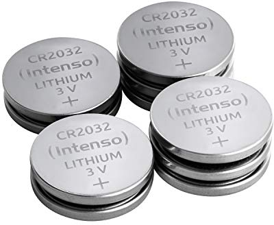Intenso Energy Ultra - Pila a bottone al litio CR2032, confezione da 10