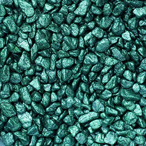 Fuchs seit 1895 Brilliant Dekosteine Dekogranulat Streudeko 5-8mm 1000g versch. Farben, Farbe:moosgrün