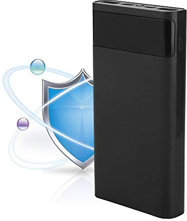 Mavis Laven Power Bank Shell Case Kit, 6 Secciones 18650 DIY Tipo-C Bidireccional Carga rápida Power Bank Nesting Case Power Bank Box DIY Power Bank Case