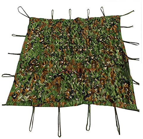Awnings Jungle Camouflage Net Suitable For Camping Bird Watching Photography Party Decoration Camo Netting 44 Sizes Camouflage Netting (Color : A, Size : 10×10m)