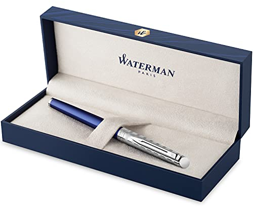 Waterman Fountain Pen | Hemisphere French Riviera Collection | Le Lounge Blue | Medium Point | Gift Box