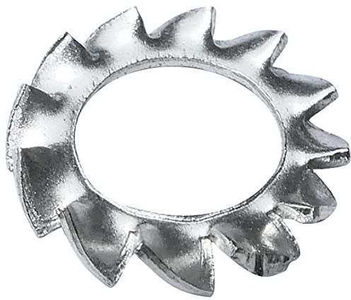 AERZETIX - C48814 - Lot de 100 Rondelles éventail à dentures extérieures - M6 - en acier inoxidable A2 - DIN 6798