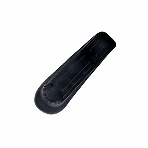 SUL Door Wedges Stopper, Heavy Duty Plastic Door Stop Wedge Holder, Non Scratching Non Slip Door Stop Jammer Ideal for Homes, Offices Carpet, Wood, Cement and Laminate Floor - 5PK (Black)