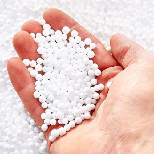 Perlen EPS (400 Liter) Polsterung Sitzsack Bälle Styropor Nachfüllpackung Kissen Füllmaterial Mikrokugeln Stillkissen Styropor Bälle