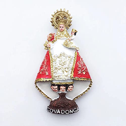 Imán para nevera y nevera, diseño de Dios de Asturias