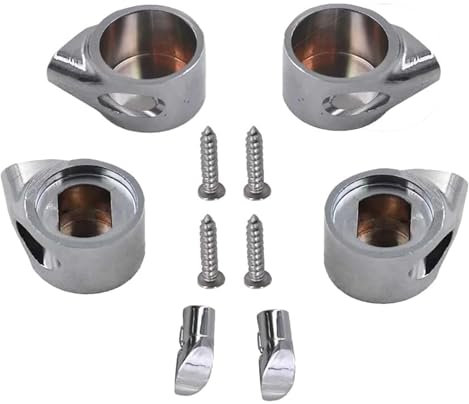 Toilet Seat Hinge Metal End Caps Compatible with Roca Giralda DAMA Senso Hall Soft Close AI0001100R