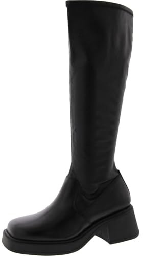 Vagabond Shoemakers Dorah Stretch-Stiefel aus Leder, Schwarz, 11