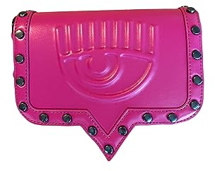 Chiara Ferragni Eyelike Umhängetasche S, Fuchsia