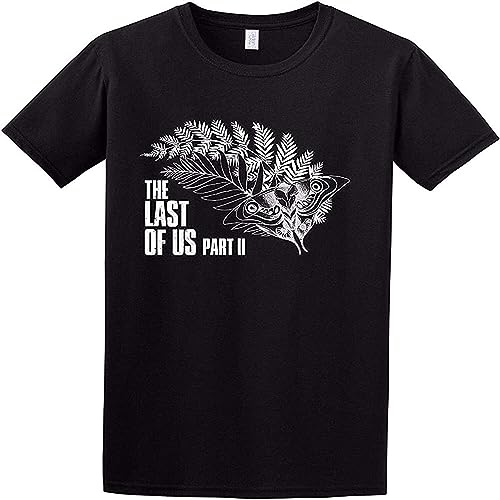Last of Us Part 2 Ellie'S Men's T-Shirt Unisex Black Tee Size S