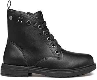 Geox J Eclair Girl I, Stivaletto, Black, 34 EU