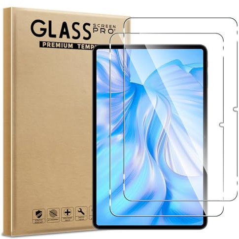 Aiziki [2 Stück Schutzfolie für OUKITEL OT5 Tab 12 Panzerglas [Unzerbrechlich TOP 9H Schutz] [Full Screen] Panzer Schutz Glas für OUKITEL OT5 Tab 12 HD Displayschutzfolie