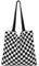 Ayieyill Häkeltasche für Damen, gehäkeltes Netzgewebe, Strandtasche, Sommer, Urlaub, ästhetische Boho-Stricktasche für Frauen, N/Schwarz kariert, 15.75 inches x 0.4 inches x 12 inches,