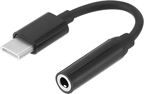 C-type to,Type-C To 3.5mm Earphone Cable Adapter Usb 3.1 Type C USB-C Male To 3.5 Audio Female Jack For Mobile Phones Earphones(black) Professional Processed
