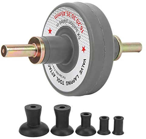 Ejoyous Valve Lapping Tool, Valve Grinding Paste Engine Valve Lapping Tool Attachment with 5 Suction Plates Valve Latch 1000 RPM to 1250 rpm Universal for Grinding Small Motors