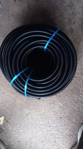 Flexible Conduit Outdoor Cable Contractor Pack 32mm 10M Coil - Underground Burial, External Trunking, Electrical Ducting, Hose Pipe Wire Protection. FAST DELIVERY