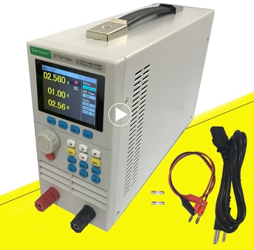 ET5410A+ - Tester di carica elettronico programmabile DC, 400 W 0-150 V 0-40 A, rilevatore di carica della batteria e corrente costante e voltaggio, tester USB per alimentazione elettrica, switch