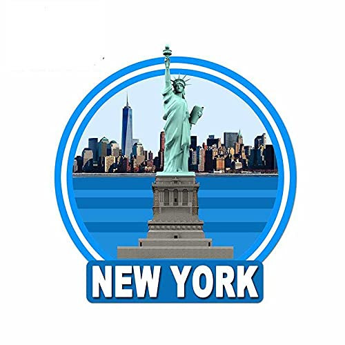 13 cm x 12,2 cm Für New York Ny Die Freiheitsstatue Feine Autoaufkleber