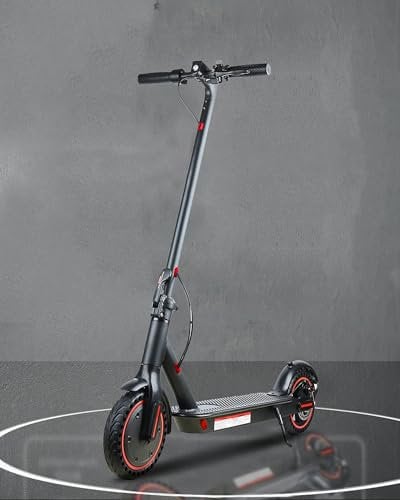 QnQ E Scooter, Elektroscooter für Erwachsene, 500W Motor, 20KM/H, 8.5 Zoll Reifen, 20-25 km Reichweite, LED& App, Duales Bremssystem, 3 Geschwindigkeitsmodi, Belastung 120 kg, Tragbarer Reise E Roller