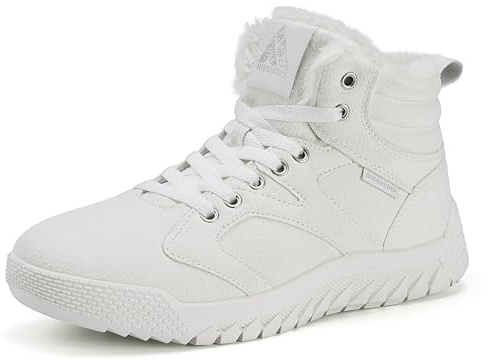 Mishansha Bottes de Hiver Homme Femme Chaud Antidérapant Chaussures de Neige Taille 36-48 EU
