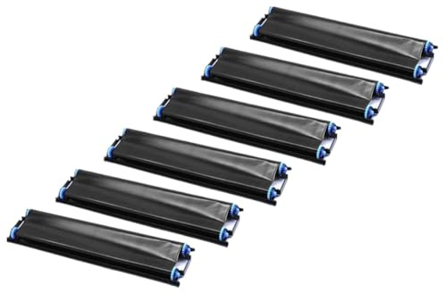 UHRSERNJ 2 Rollen 10 Rollen 215 mm MT800 Thermotransferband mit RFID-Funktion, kompatibel mit Druckermodellen MT800 tragbarer A4-Thermotransferdrucker(6 roll Ribbon)