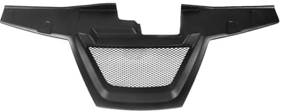 Car Central Bumper Grille Front Grille Racing Grill For Nissan For Juke 2011-2014 Real Carbon Fiber/Fiberglass Honeycomb Style Car Upper Bumper Hood Mesh Grid(Fiberglass)