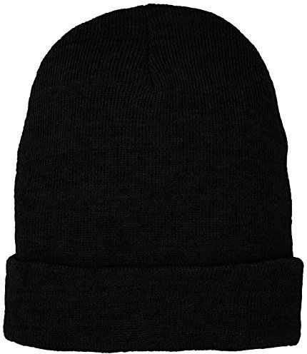 CliQue Herren Hubert Beanie Strickmütze, Schwarz (Black), Einheitsgröße