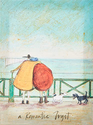 Sam Toft 'A Romantic Tryst' Kunstdruck auf Leinwand,30 x 40 cm