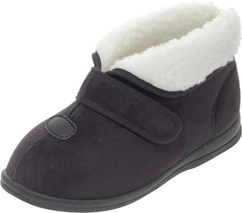 Cosyfeet Dreamy - Loganberry - 9-6E Width - Extra Wide Women's Slippers