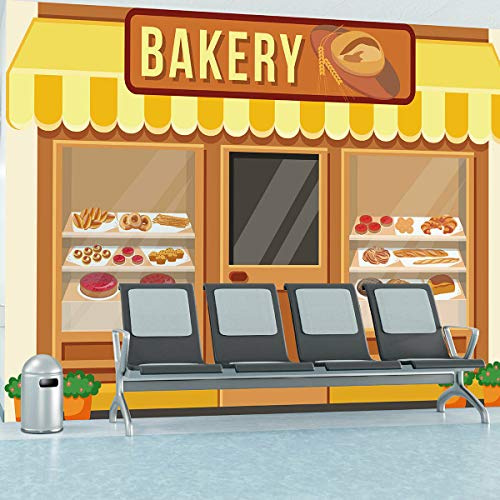 Bakery Shop Demenz Alzheimer freundliche Tapete, Wandbild, Pflege, Heimdekoration