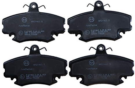 AutoMentum AM21463.5 Bremsbelagsatz 4-teilig für RENAULT CLIO MK II (BB_ CB_) 1998- Vorderachse und andere Fahrzeuge