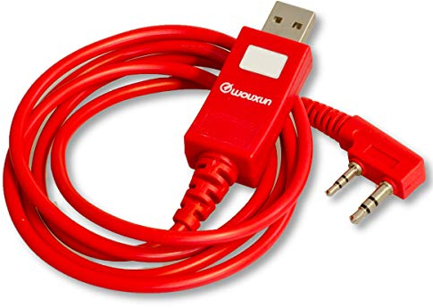 Wouxun Programmierkabel KG-UV8D und andere Handfunkgeräte - USB auf Doppelklinkenstecker (2,5/3,5mm)