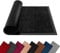 FB FunkyBuys Washable Dirt Trapper Door Mats Indoor & Outdoor, Heavy Duty Non Slip Doormats, Rubber Backed Floor Mat, Super Absorbent Front Door Mat, Entrance Rug (Black-Plain, 90cm x 150cm)