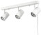 GLOBE Electric 60024 22 3-Light Plug-in Track Lighting, Matte White, 15 Foot Cord, in-Line On/Off Rocker Switch, Kitchen, Bathroom, Home Essentials, Ceiling Light, Dorm, Dining Room, Hallway