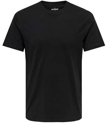 Only & Sons Men's Onsmax Life Reg Ss Stitch Tee Noos T-Shirt