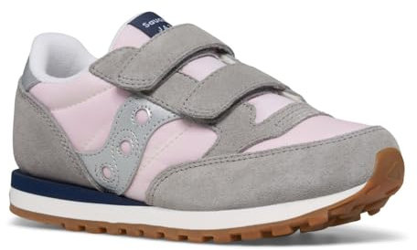 Saucony Jazz Doppio HL, Scarpe da Ginnastica, Blush Grigio Argento, 36 EU