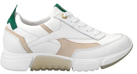 Paul Green Sneaker 5335-025, Glattleder, Weiß, Damen EU 7/40,5