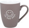 Spruchreif | Soft-Touch Tasse Taupe no bad days – Beidseitig gravierte Tasse mit positivem Spruch | Geschenk für Optimisten, Freundinnen & Alltagshelden | 350 ml