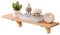 OAKERLAND Etagere Murale Bois Massif, 60cm Etagere Flottante Chene, Flottante Etagere Murale Bois pour Chambre, Salon, Cuisine, Bureau, Buanderie (60 cm)